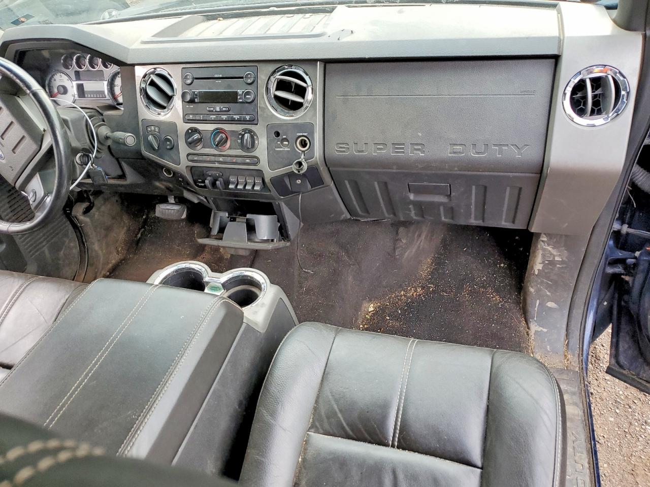 2008 Ford F250 Super Duty Black vin: 1FTSX21528EA51122