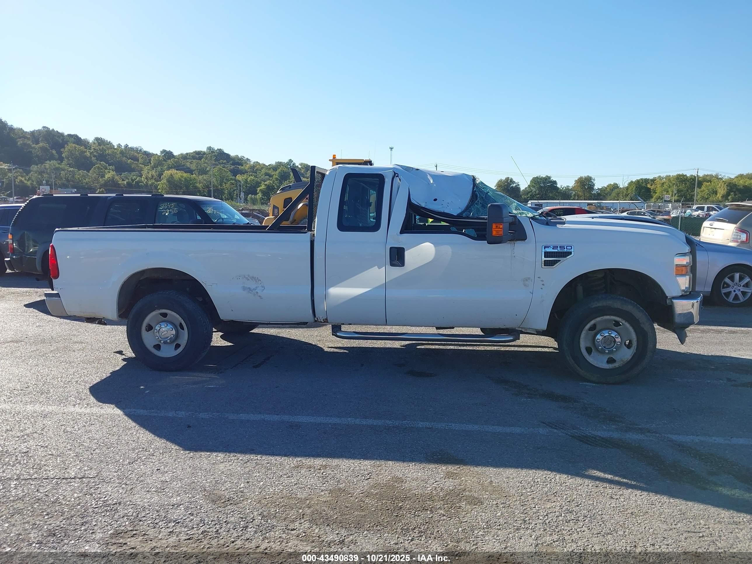 2009 Ford F-250 Fx4/lariat/xl/xlt White vin: 1FTSX21529EA16663