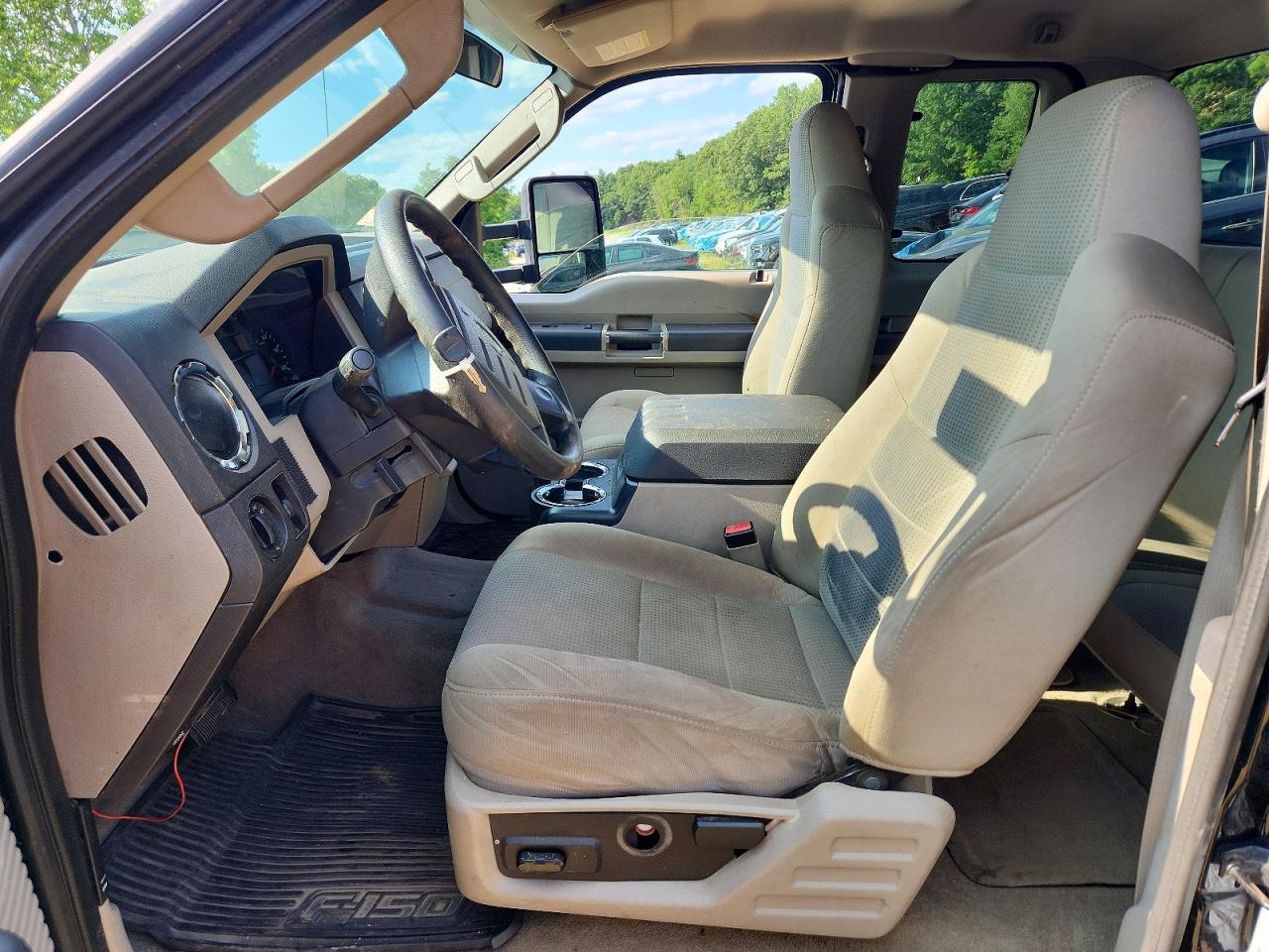 2008 Ford F250 Super Duty Black vin: 1FTSX21538EA84114