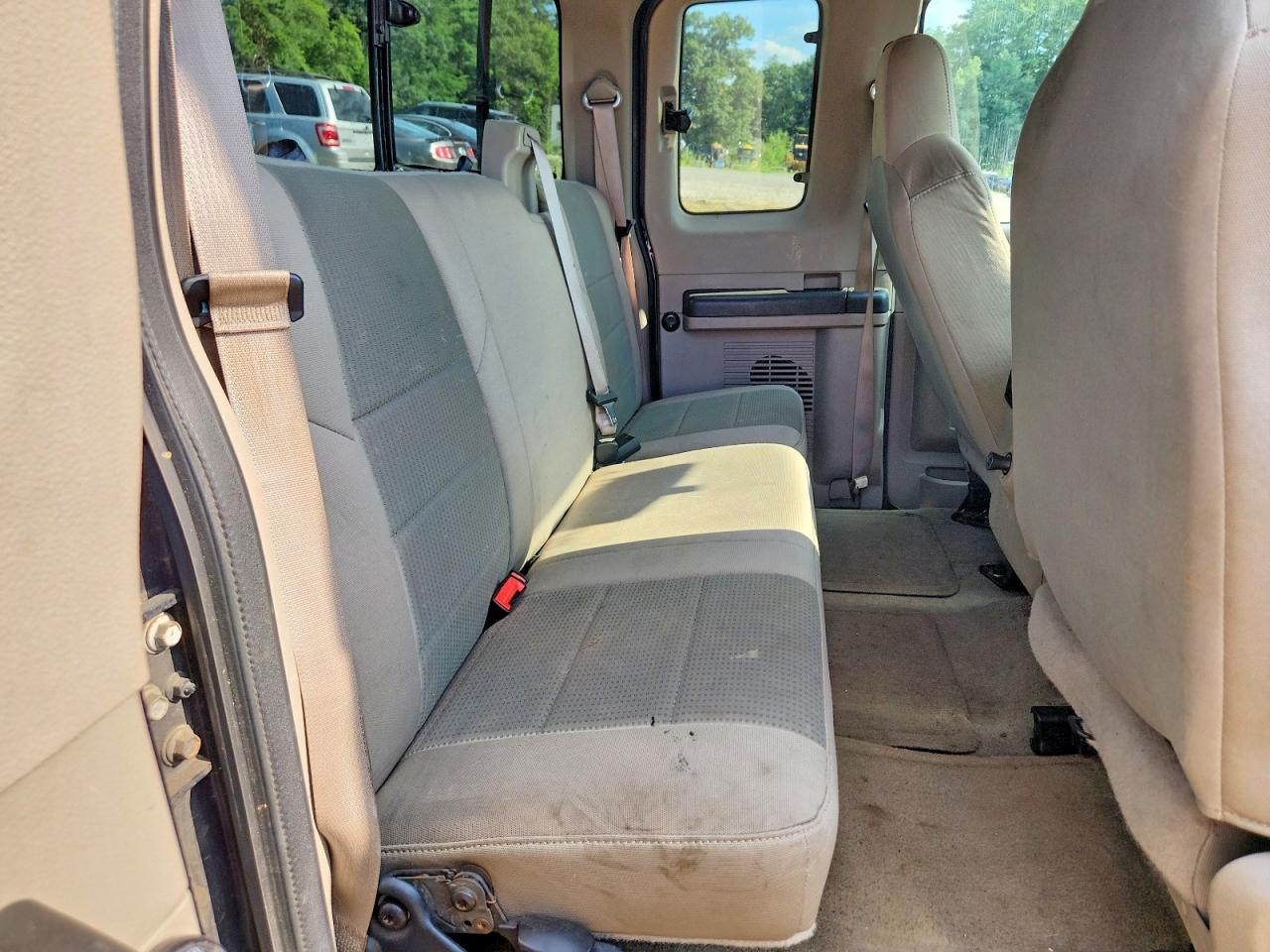 2008 Ford F250 Super Duty Black vin: 1FTSX21538EA84114