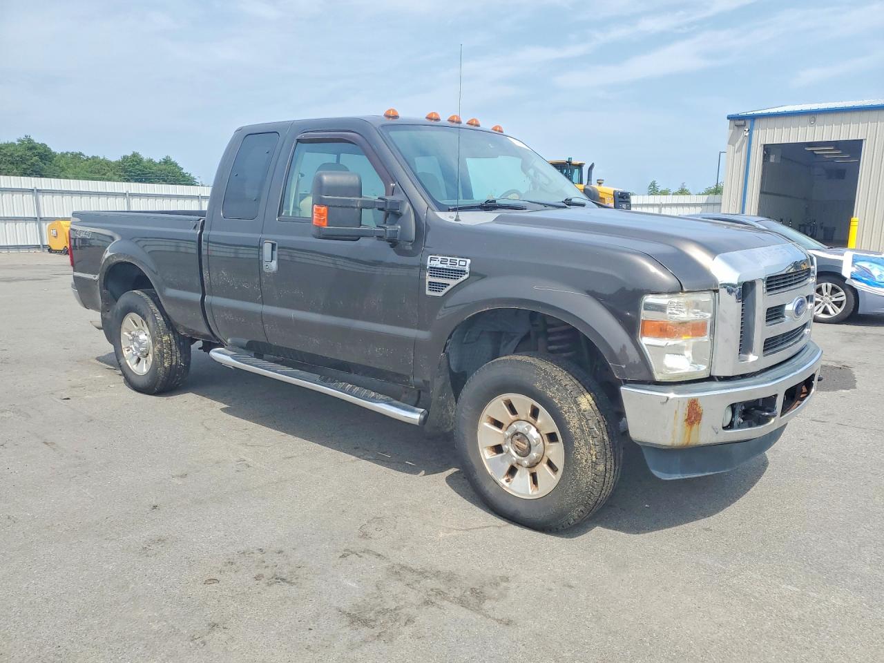 2008 Ford F250 Super Duty Brown vin: 1FTSX21538EC36036