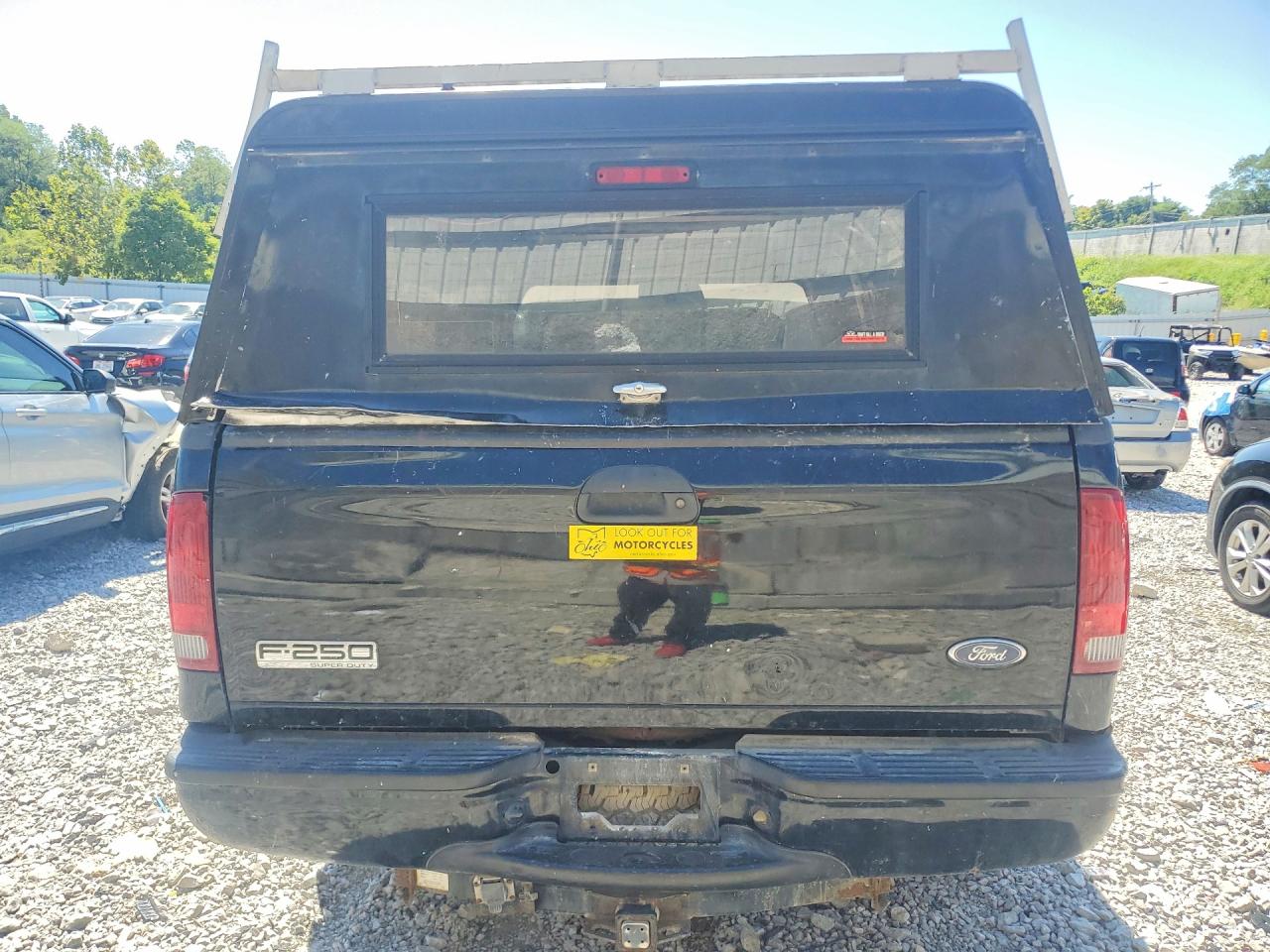 2006 Ford F250 Super Duty Black vin: 1FTSX21546EA43231