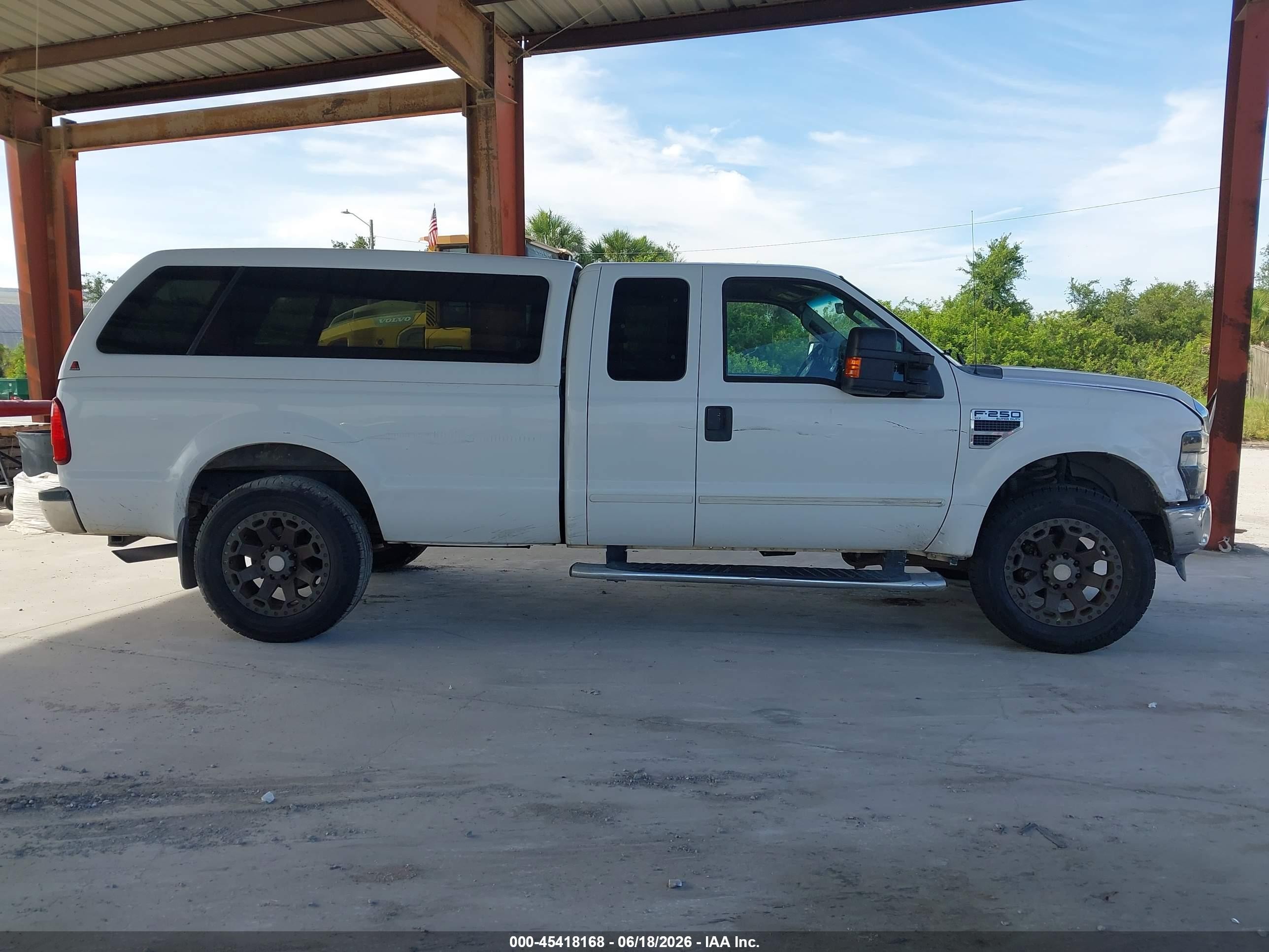 2008 Ford F-250 Fx4/lariat/xl/xlt White vin: 1FTSX21548ED52765