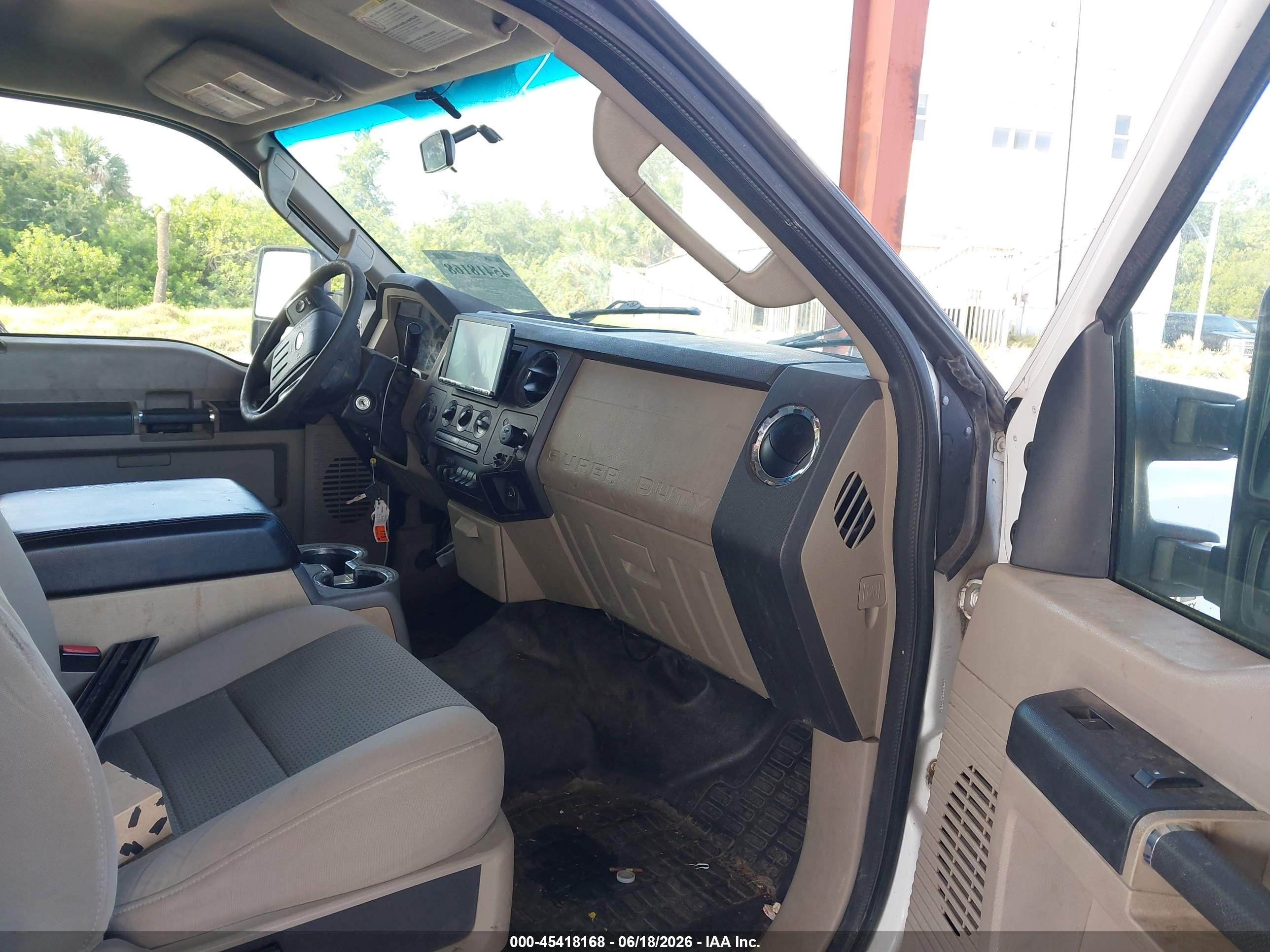 2008 Ford F-250 Fx4/lariat/xl/xlt White vin: 1FTSX21548ED52765
