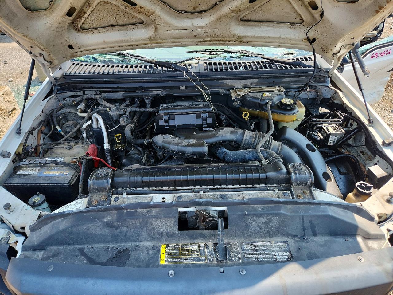 2006 Ford F250 Super Duty White vin: 1FTSX21556ED48625