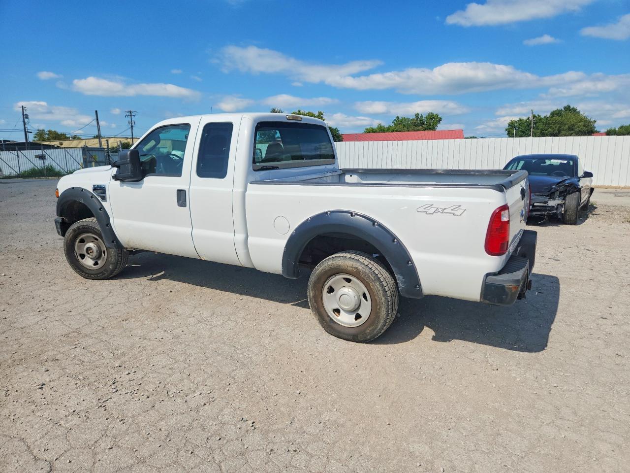 2008 Ford F250 Super Duty White vin: 1FTSX21558EE26758