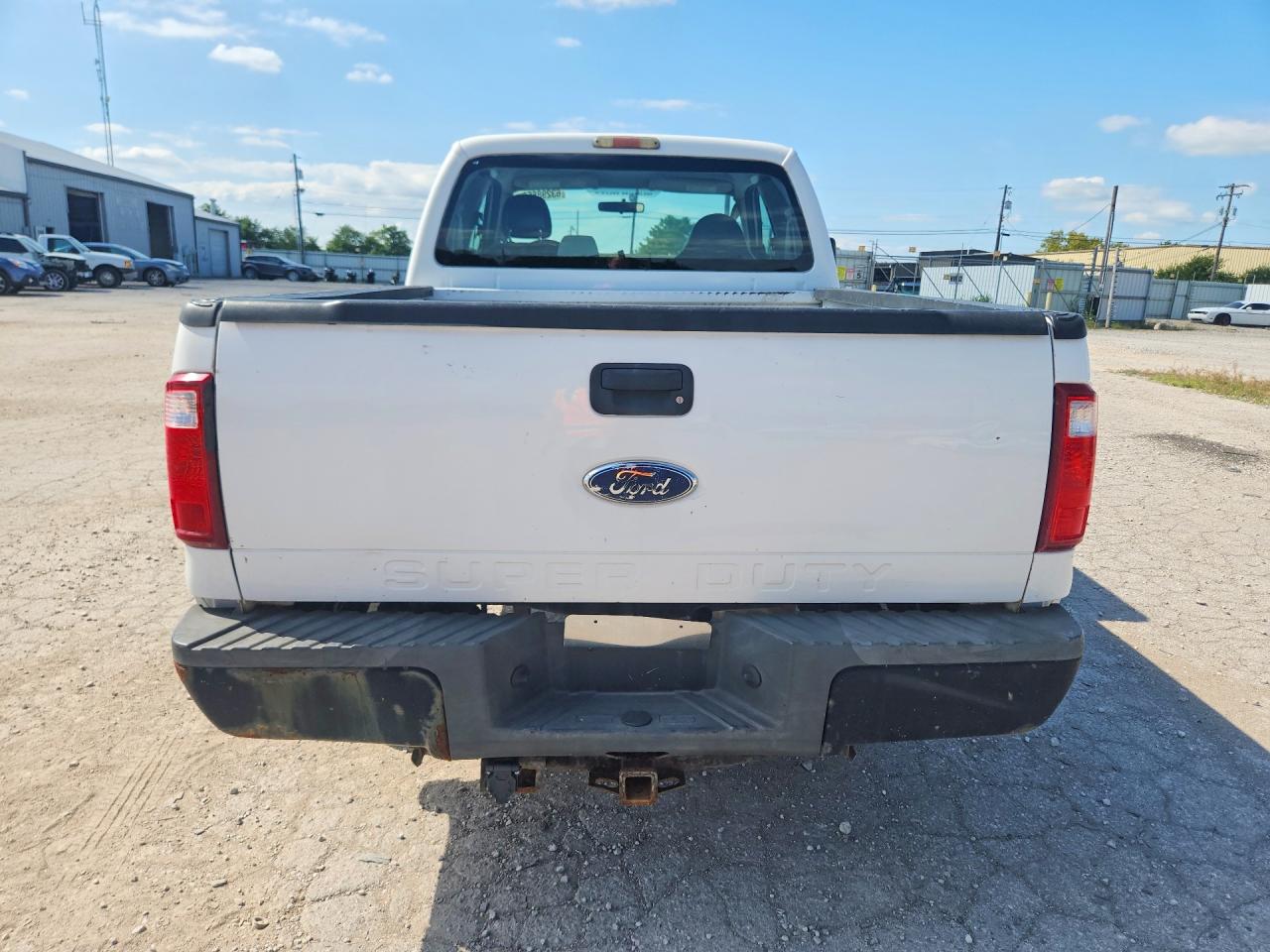 2008 Ford F250 Super Duty White vin: 1FTSX21558EE26758