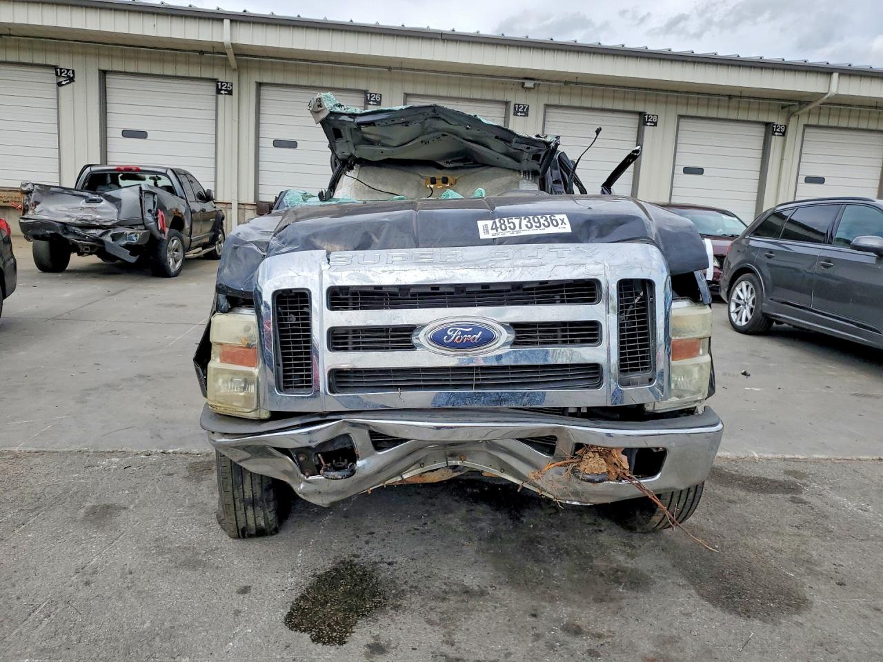 2008 Ford F250 Super Duty Black vin: 1FTSX21558EE27733