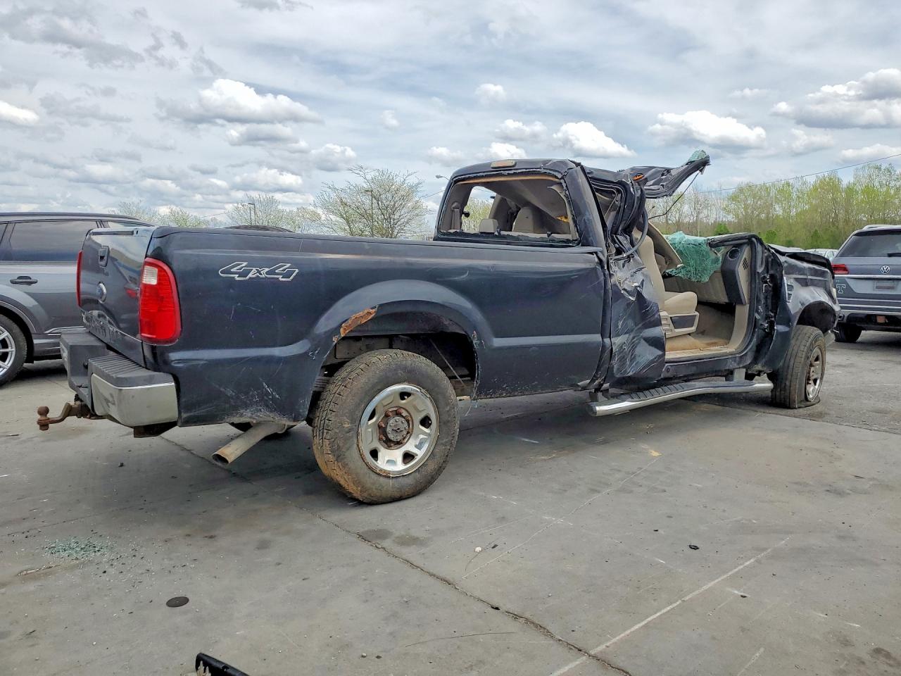 2008 Ford F250 Super Duty Black vin: 1FTSX21558EE27733