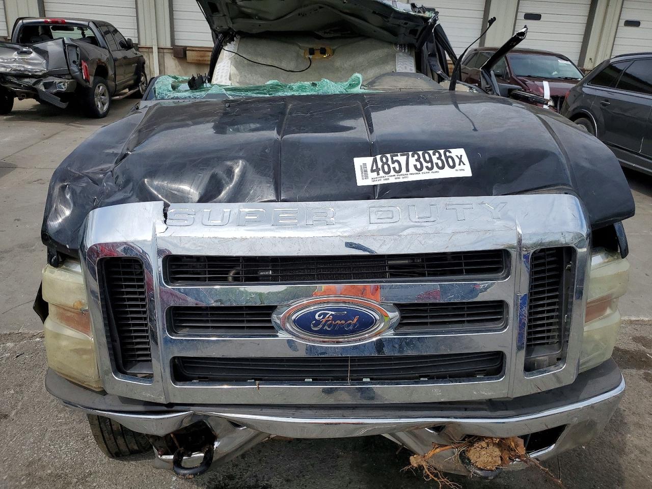 2008 Ford F250 Super Duty Black vin: 1FTSX21558EE27733