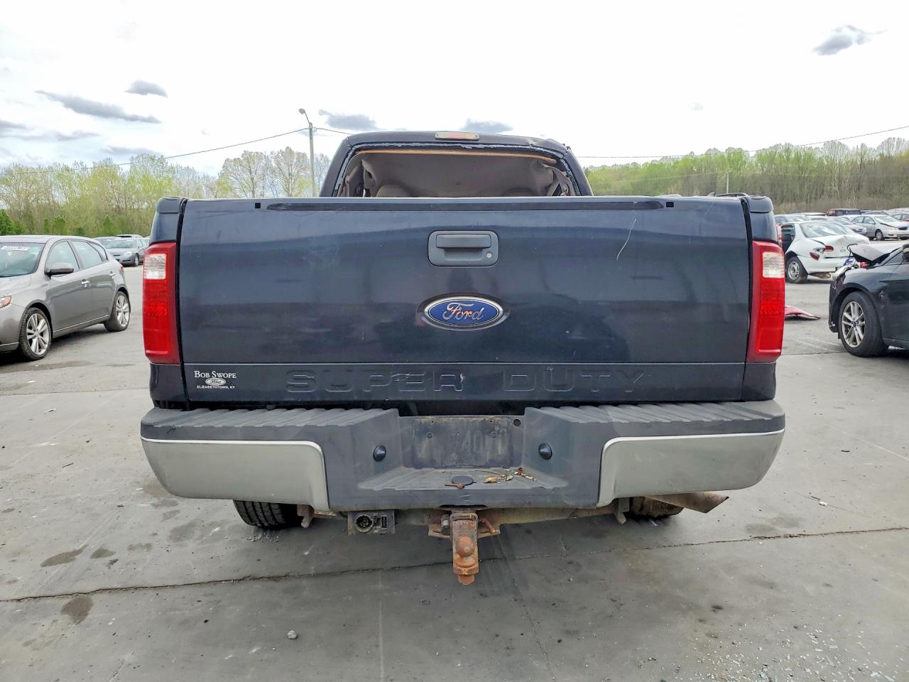 2008 Ford F250 Super Duty Black vin: 1FTSX21558EE27733