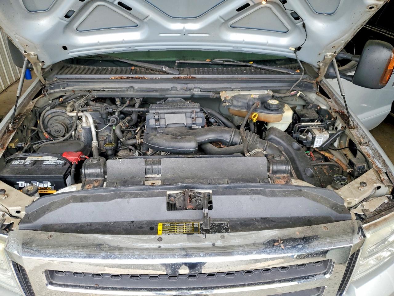 2005 Ford F250 Super Duty Silver vin: 1FTSX21565ED00081