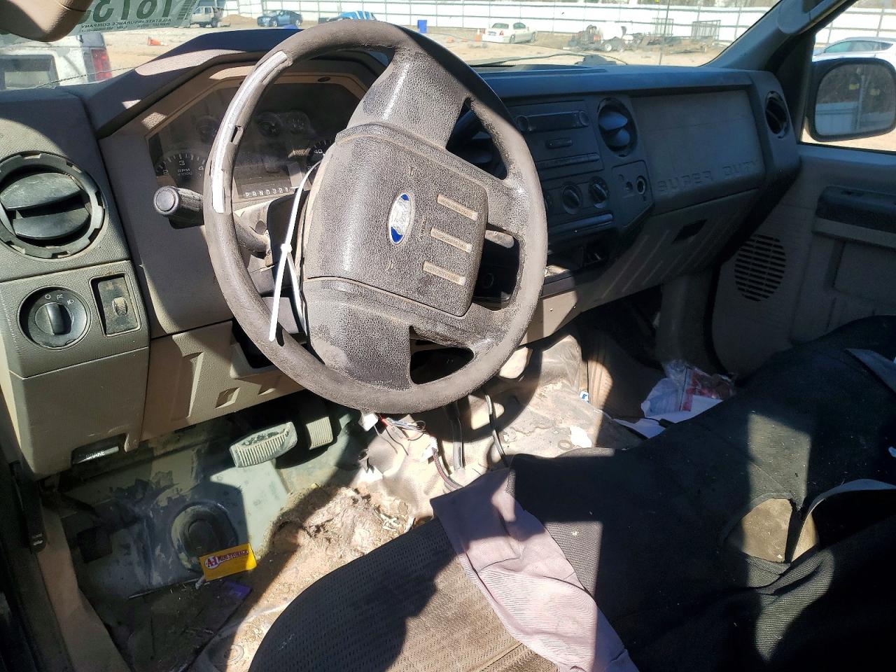 2008 Ford F250 Super Duty Blue vin: 1FTSX21568ED38107