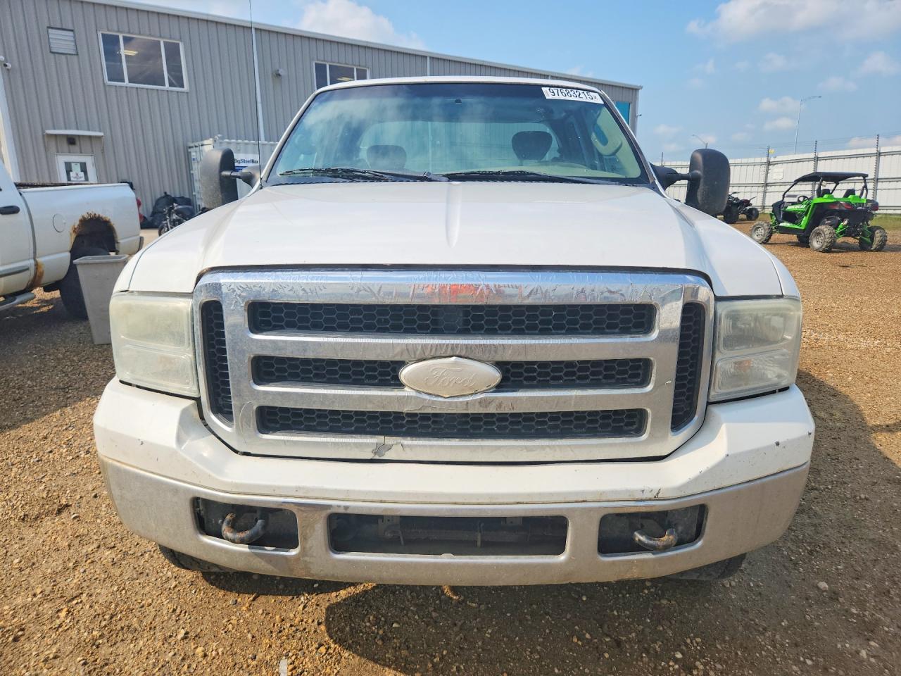 2006 Ford F250 Super Duty White vin: 1FTSX21586EA84753