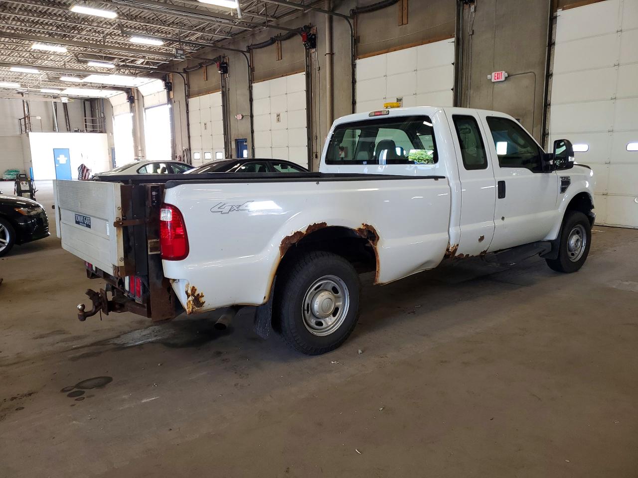 2008 Ford F250 Super Duty White vin: 1FTSX21588EE12935