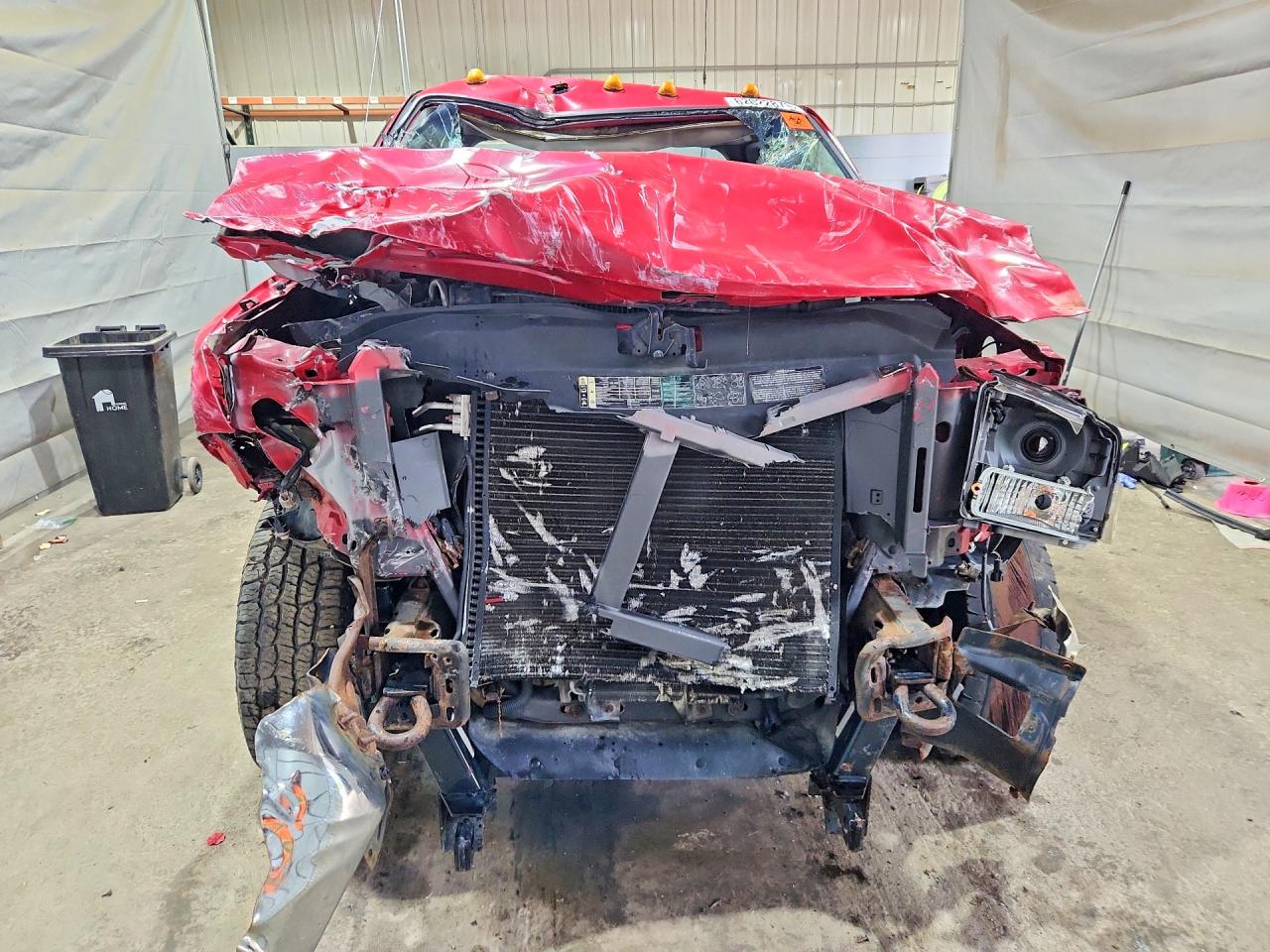2005 Ford F250 Super Duty Red vin: 1FTSX21595EB98971
