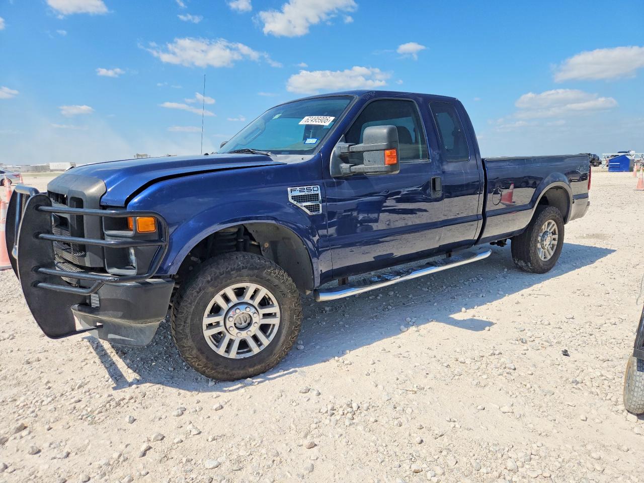 2008 Ford F250 Super Duty Blue vin: 1FTSX21598EC71230