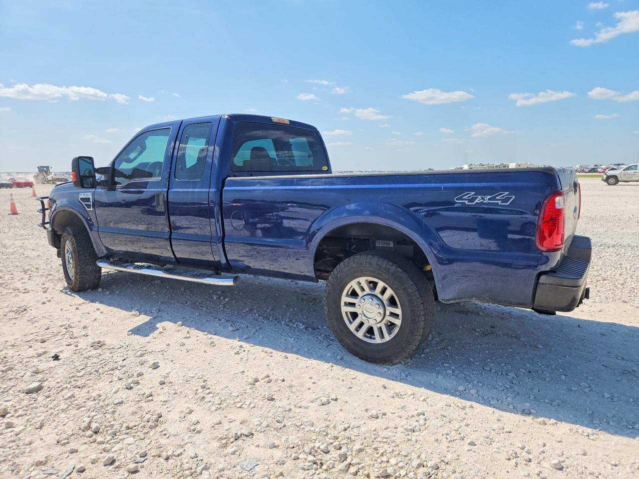 2008 Ford F250 Super Duty Blue vin: 1FTSX21598EC71230