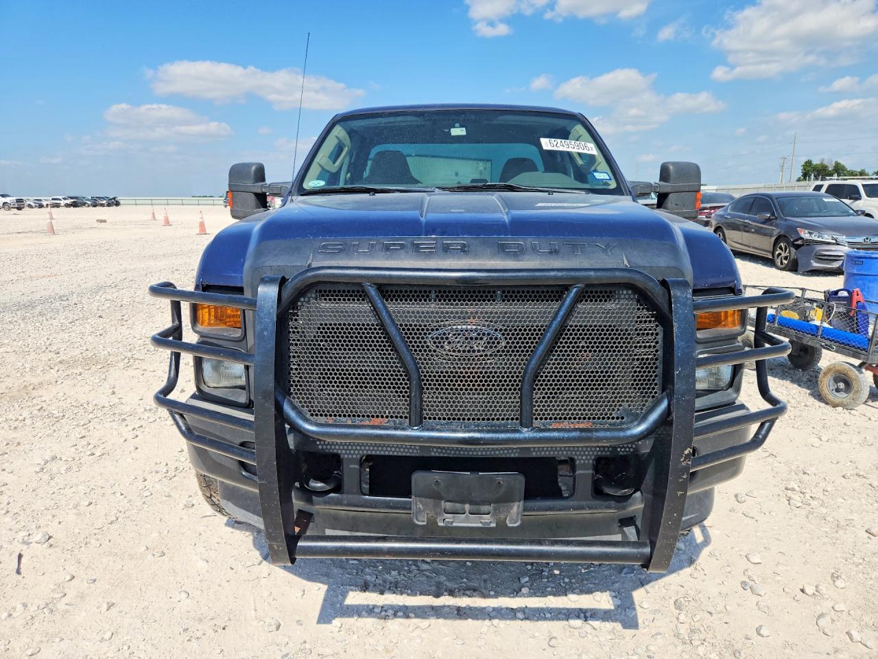 2008 Ford F250 Super Duty Blue vin: 1FTSX21598EC71230