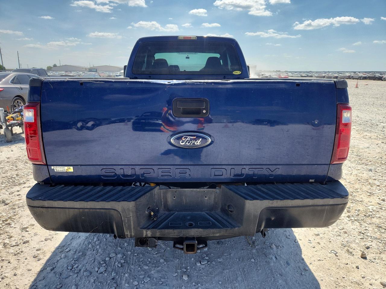 2008 Ford F250 Super Duty Blue vin: 1FTSX21598EC71230