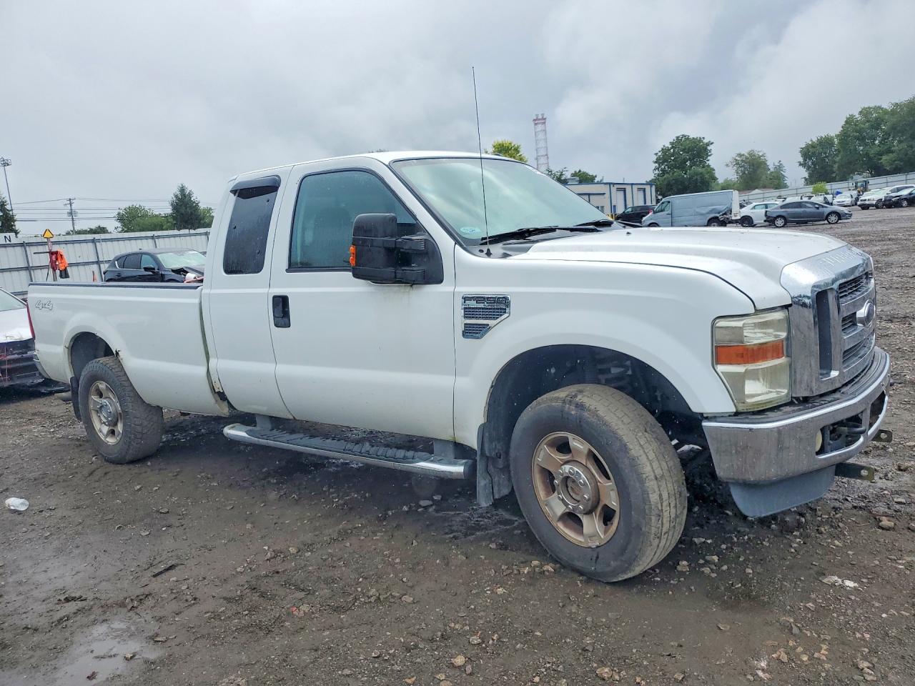 2009 Ford F250 Super Duty White vin: 1FTSX21599EB14833