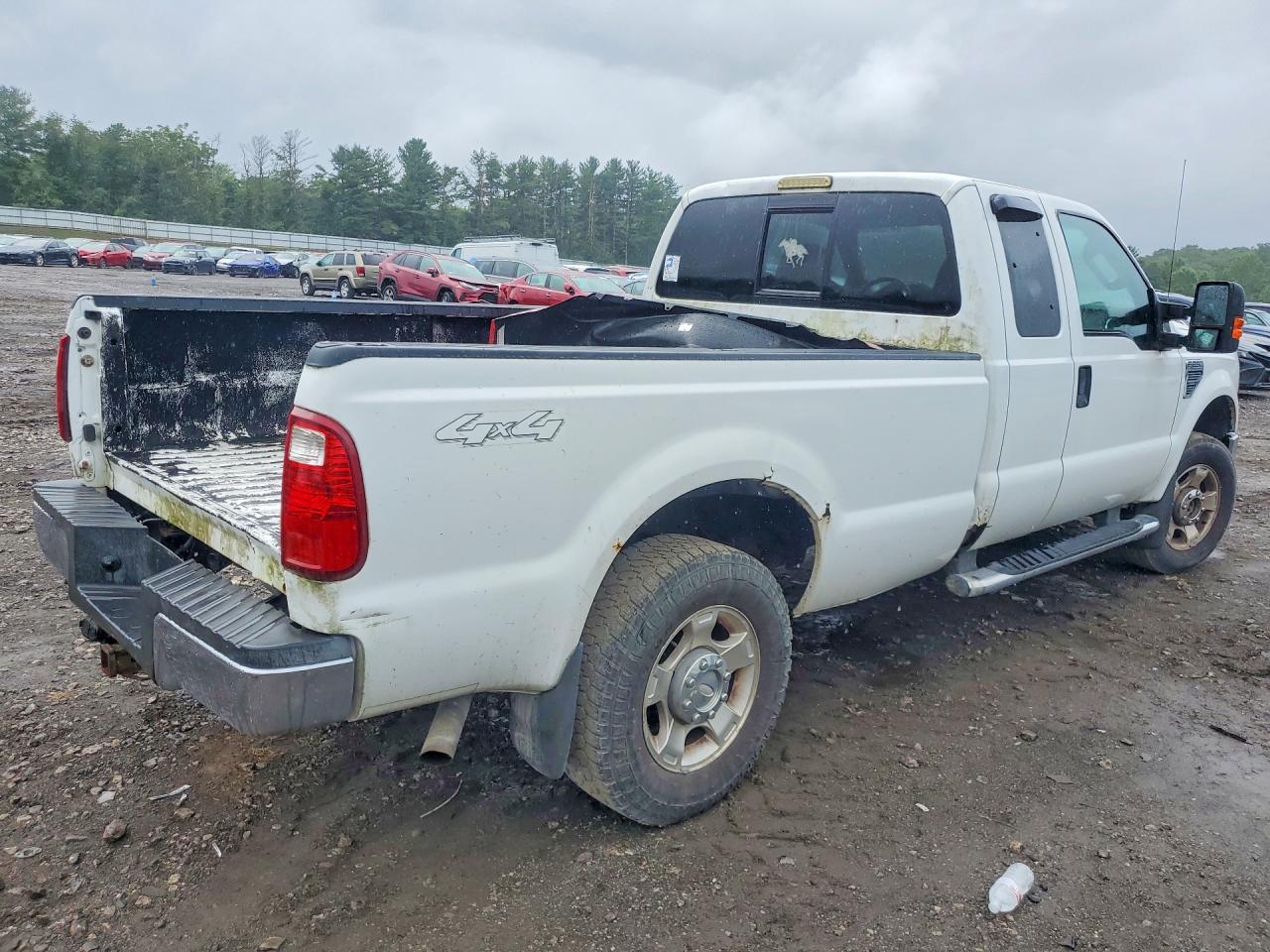 2009 Ford F250 Super Duty White vin: 1FTSX21599EB14833