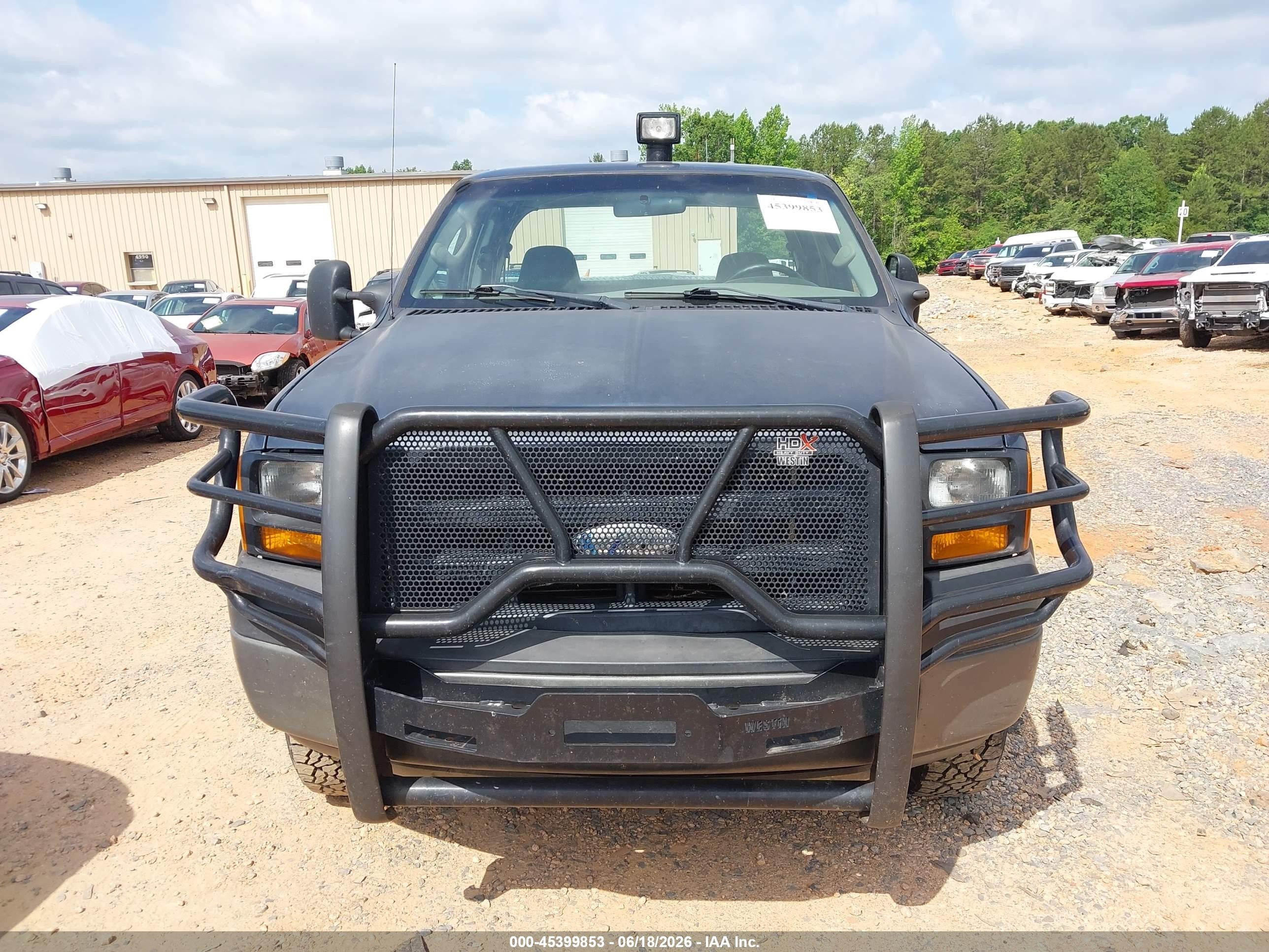 2006 Ford F-250 Lariat/xl/xlt Blue vin: 1FTSX215X6EB82795