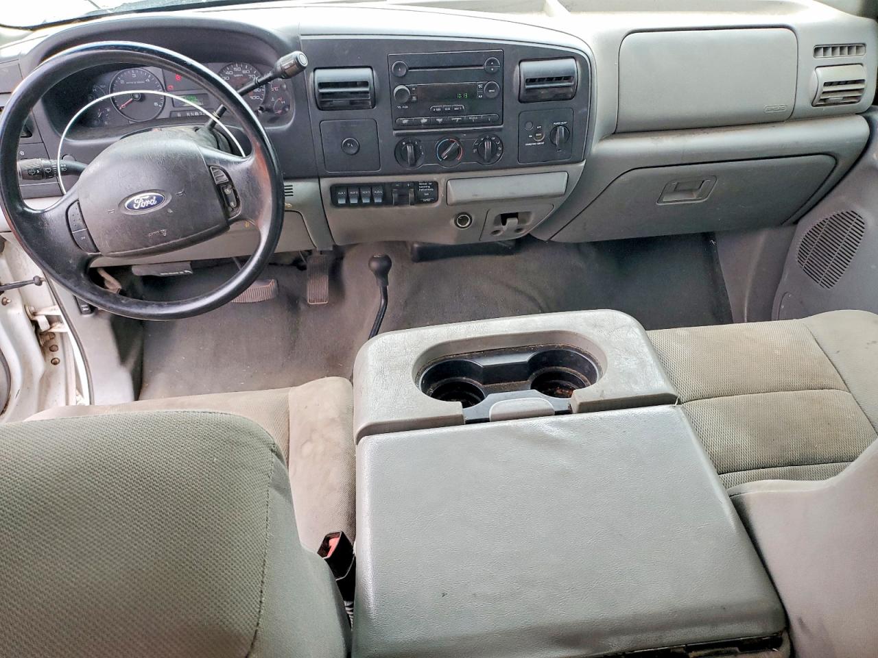 2007 Ford F250 Super Duty White vin: 1FTSX215X7EB31301