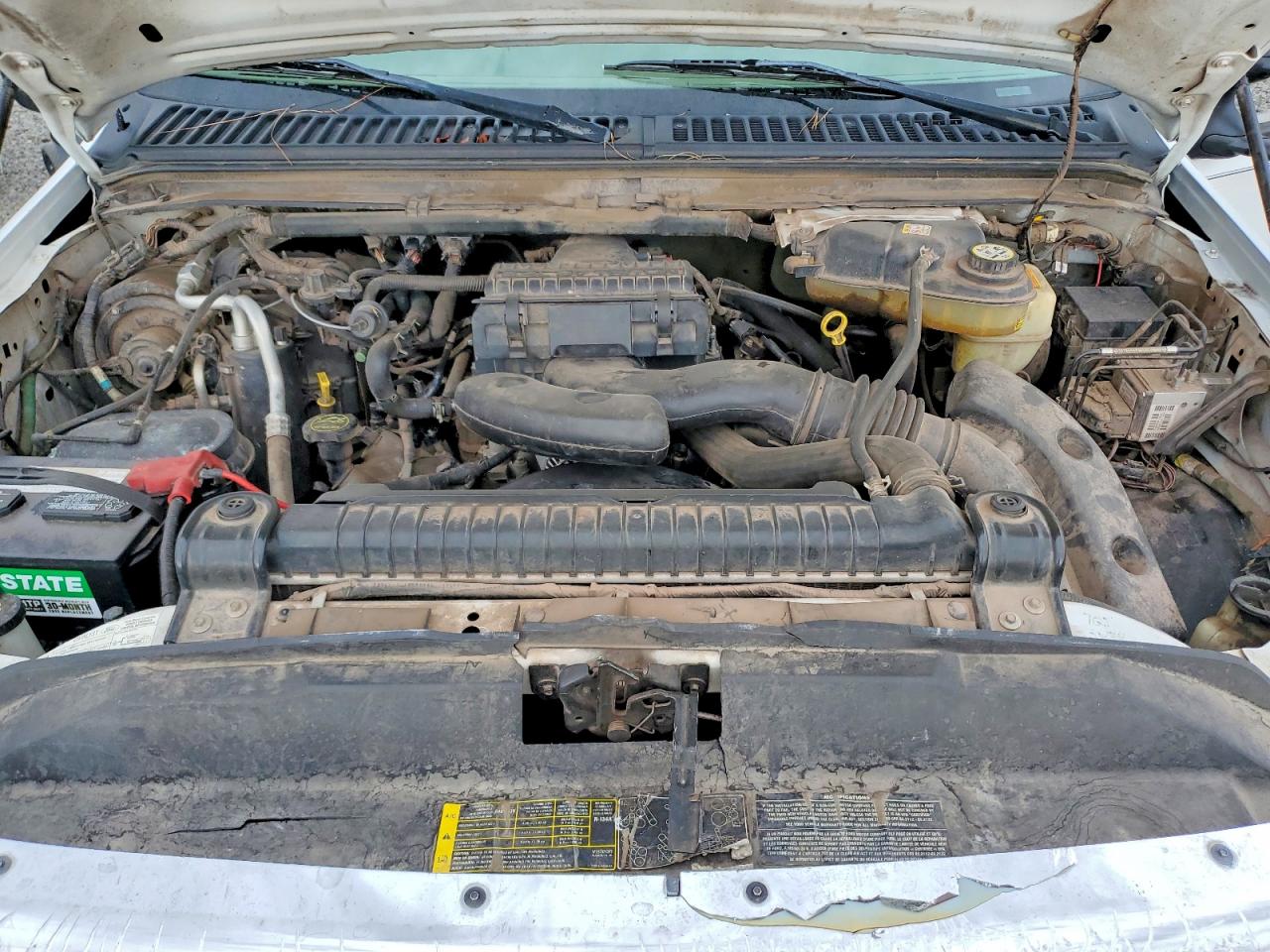 2007 Ford F250 Super Duty White vin: 1FTSX215X7EB31301