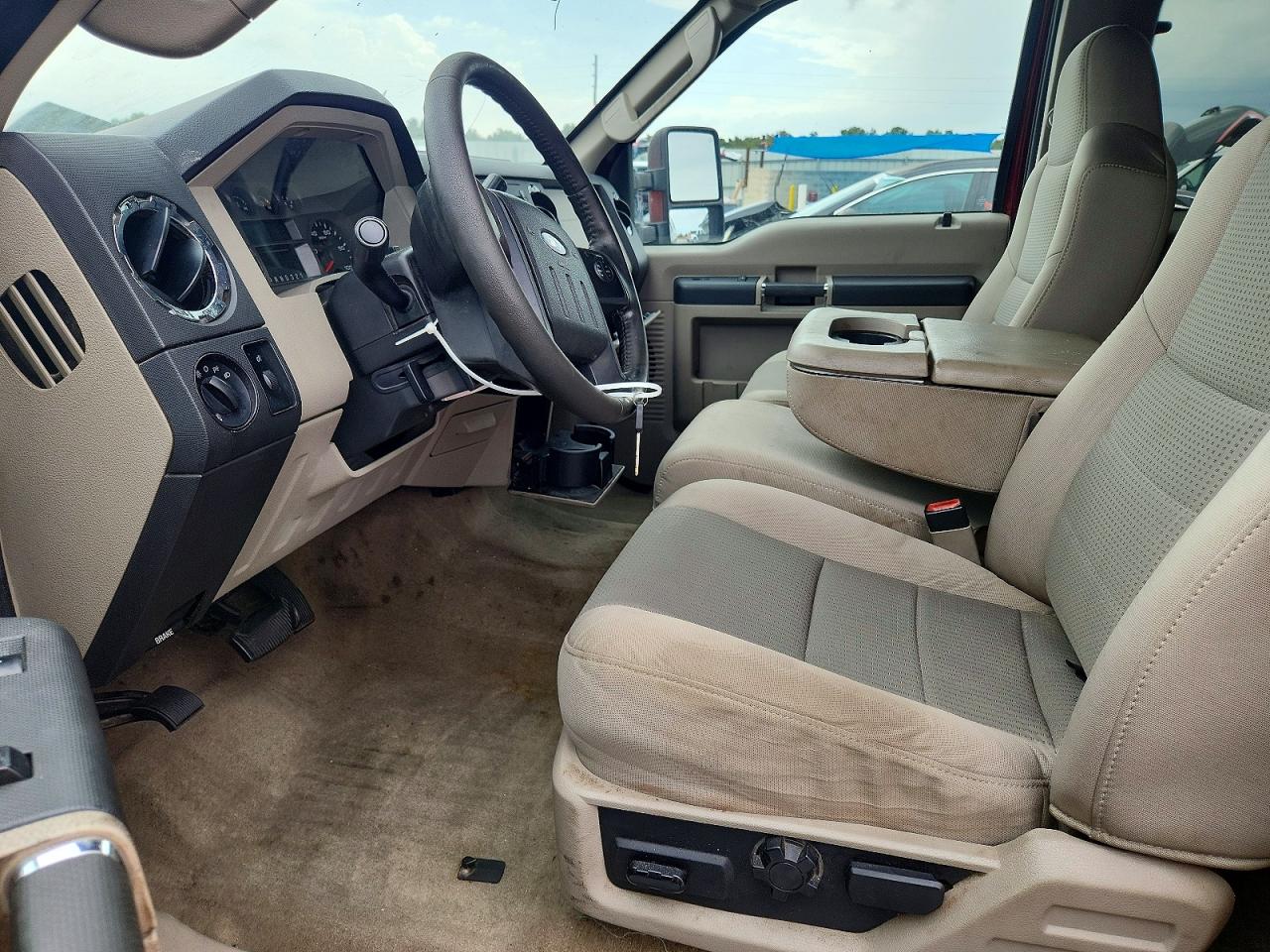 2008 Ford F250 Super Duty Burgundy vin: 1FTSX215X8ED41401