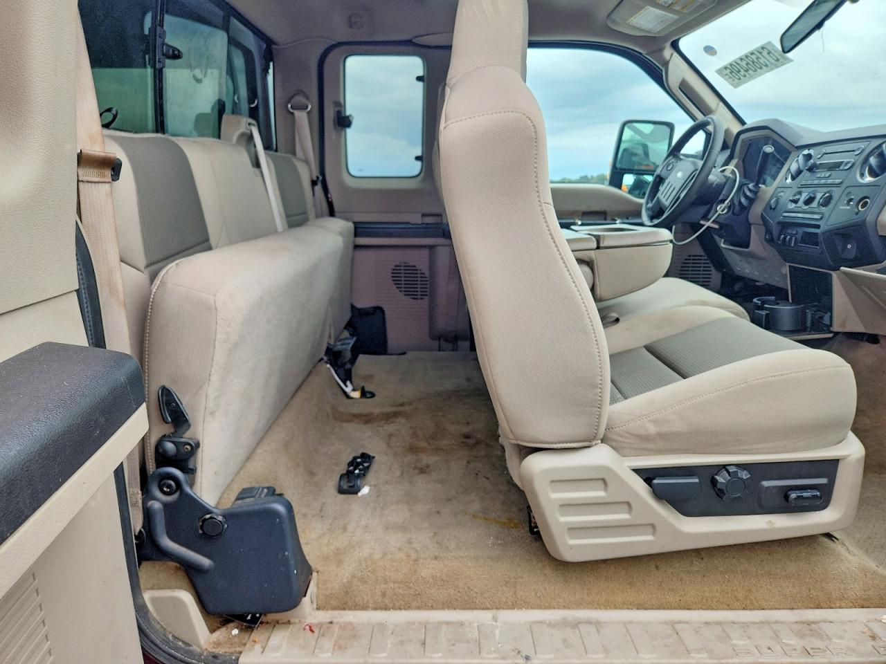 2008 Ford F250 Super Duty Burgundy vin: 1FTSX215X8ED41401