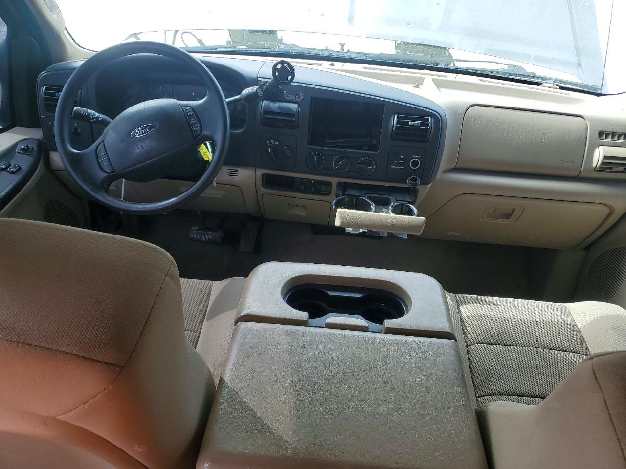 2005 Ford F250 Super Duty Tan vin: 1FTSX21P05EB46906