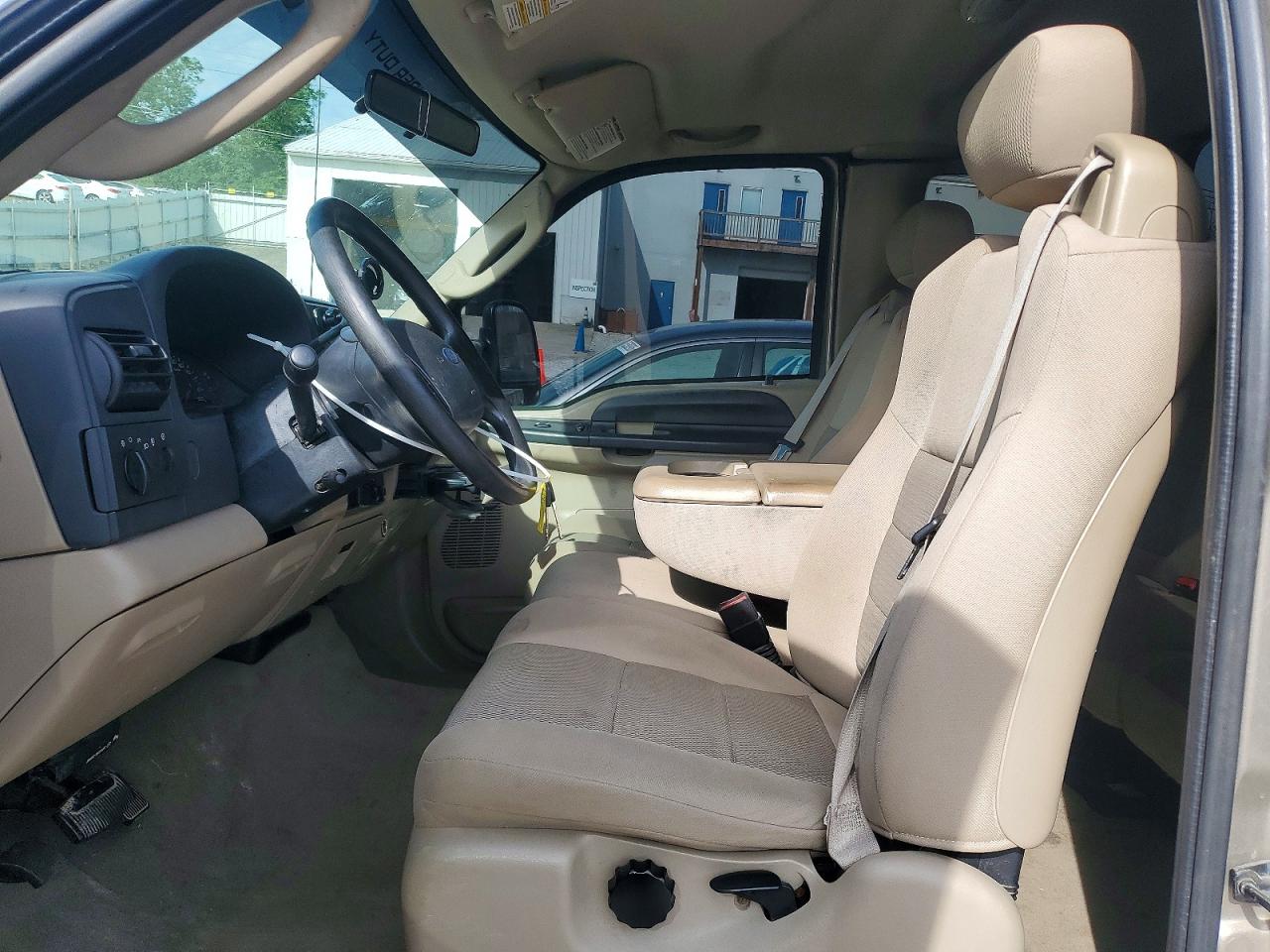 2005 Ford F250 Super Duty Tan vin: 1FTSX21P05EB46906