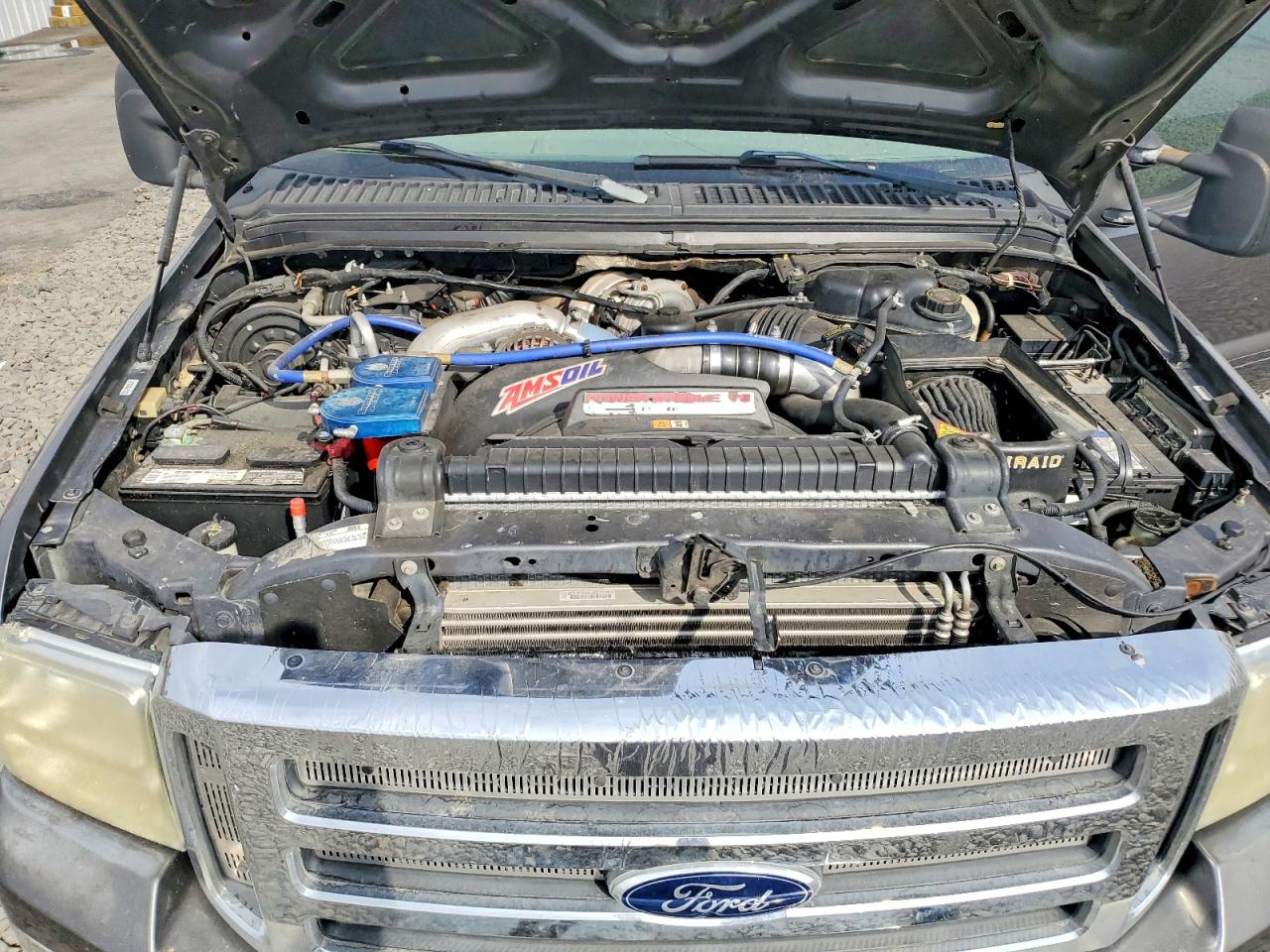 2006 Ford F250 Super Duty Gray vin: 1FTSX21P06EB56241