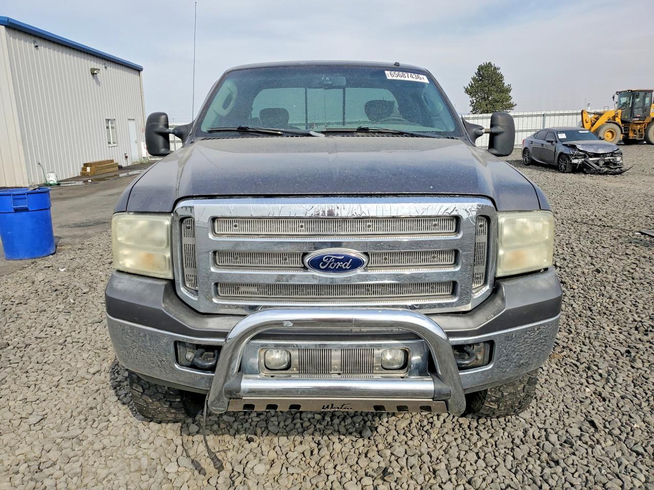 2006 Ford F250 Super Duty Gray vin: 1FTSX21P06EB56241