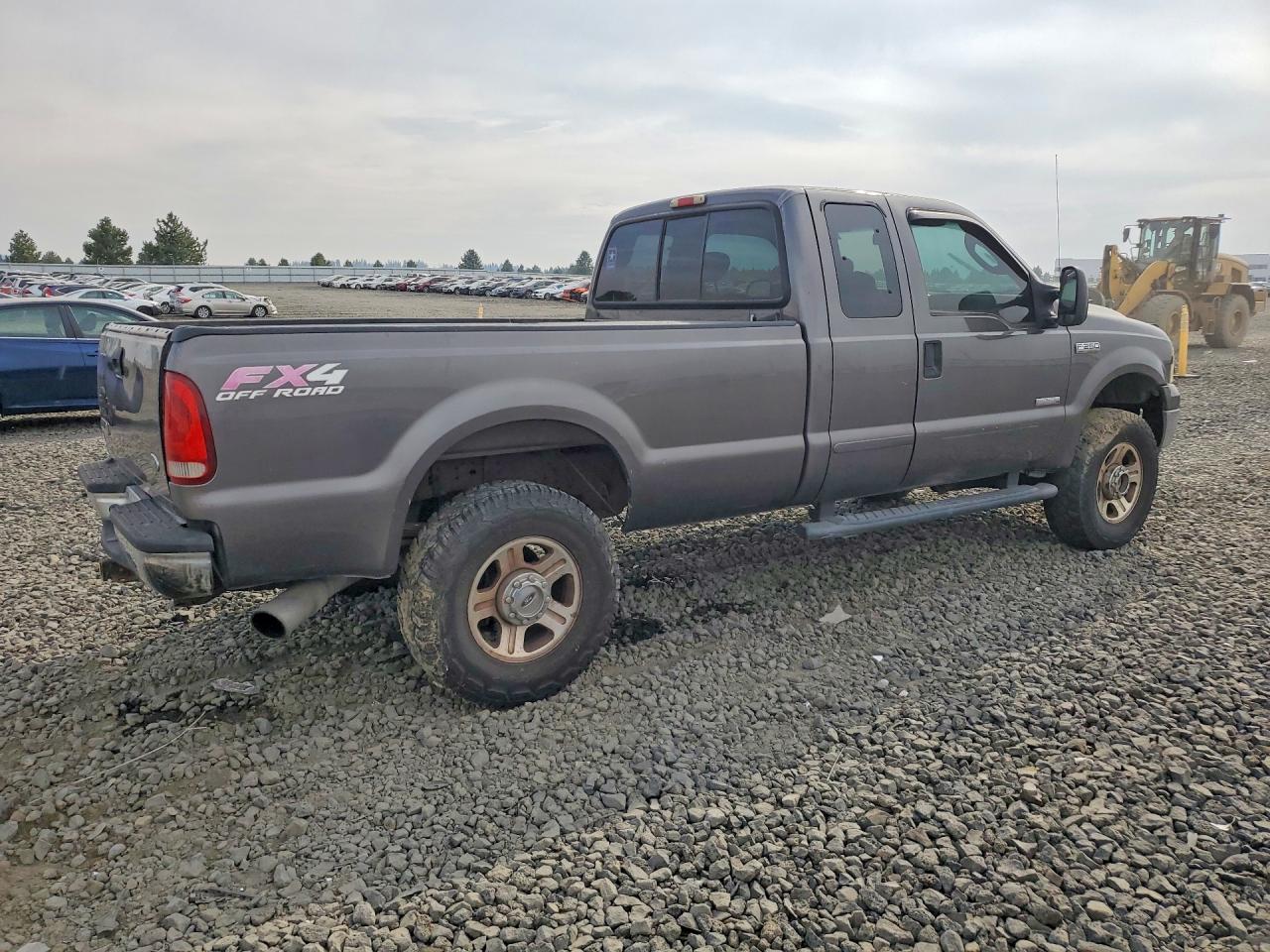 2006 Ford F250 Super Duty Gray vin: 1FTSX21P06EB56241