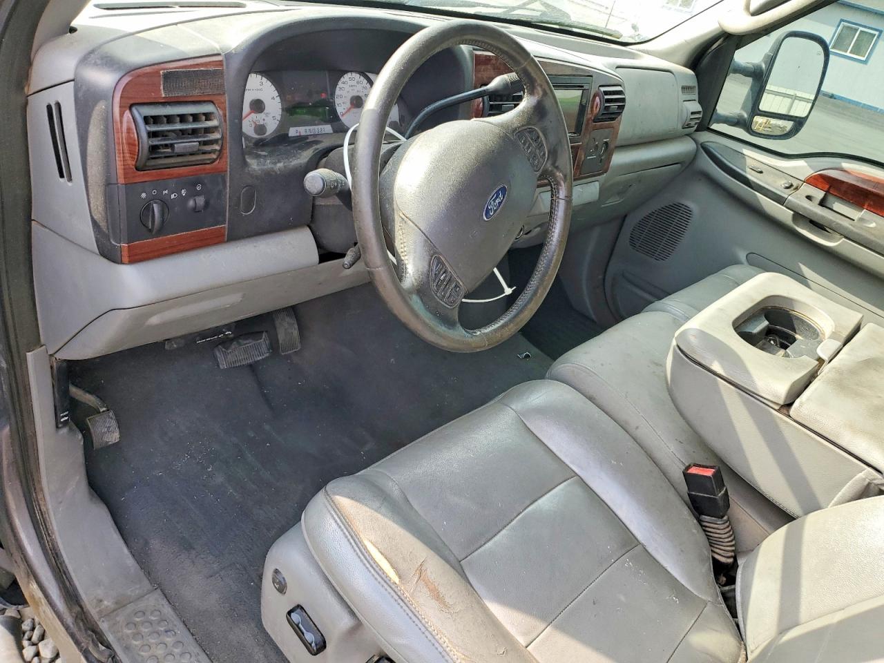 2006 Ford F250 Super Duty Gray vin: 1FTSX21P06EB56241