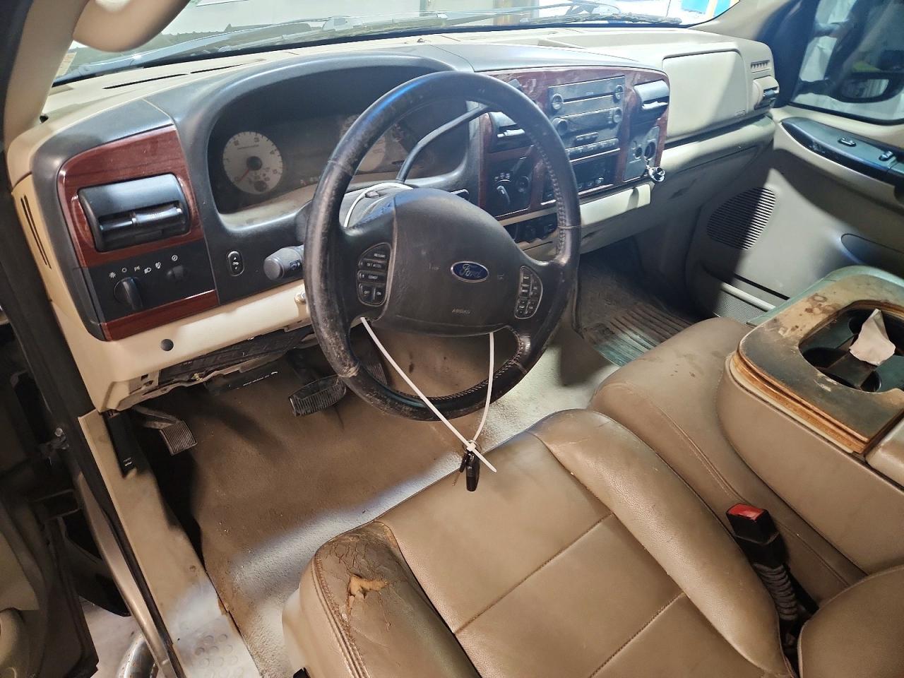 2006 Ford F250 Super Duty Tan vin: 1FTSX21P06EC18902