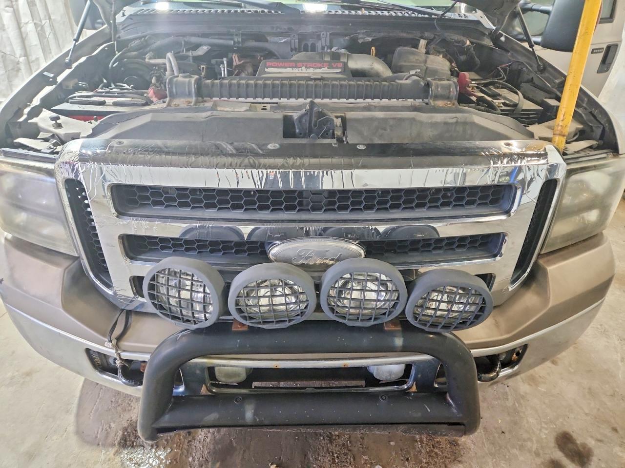 2006 Ford F250 Super Duty Tan vin: 1FTSX21P06EC18902