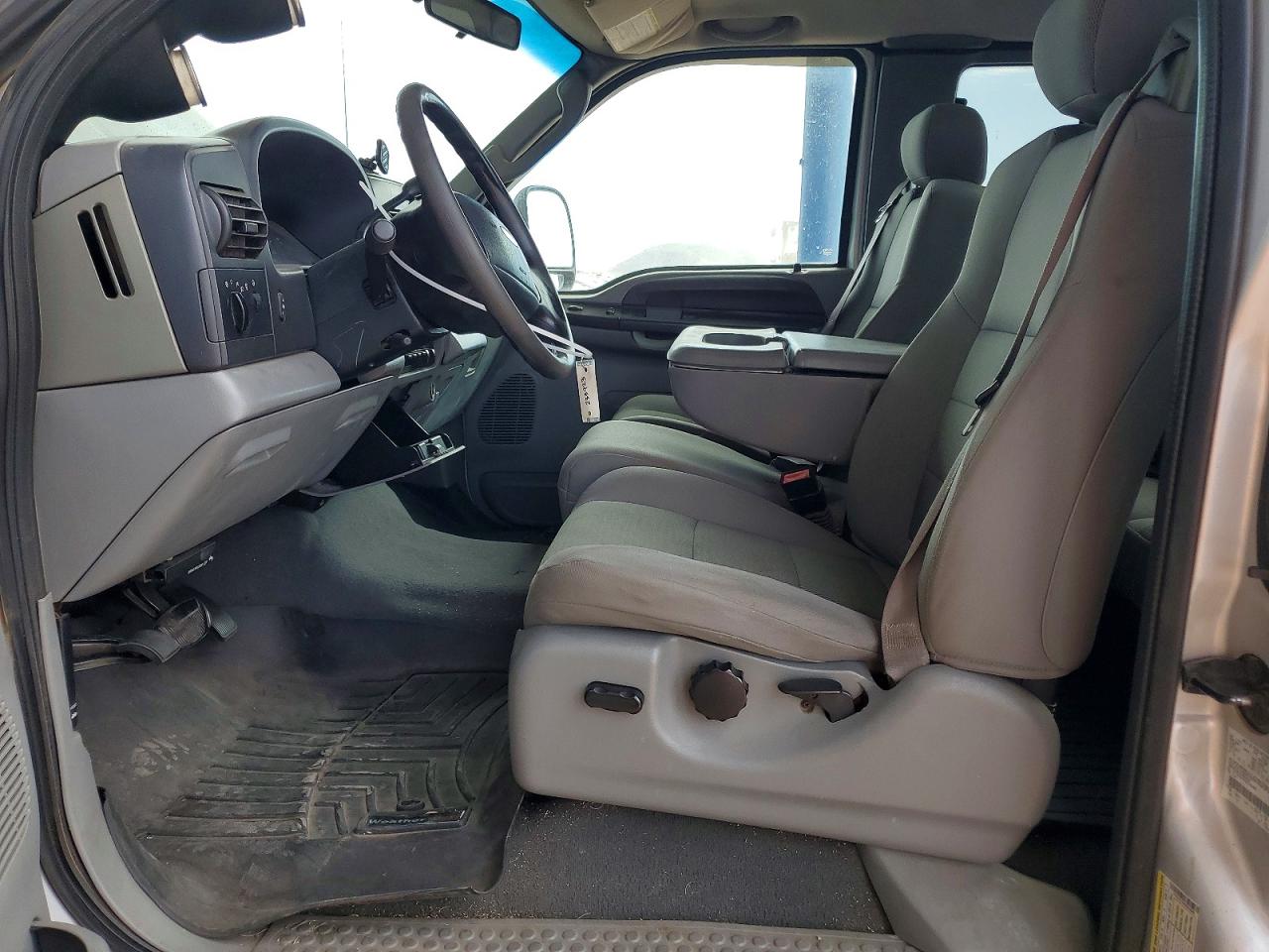 2006 Ford F250 Super Duty Silver vin: 1FTSX21P06EC63886