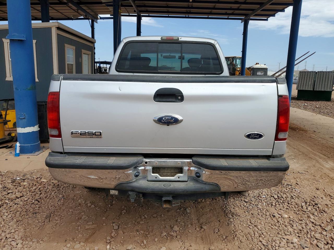 2006 Ford F250 Super Duty Silver vin: 1FTSX21P06EC63886