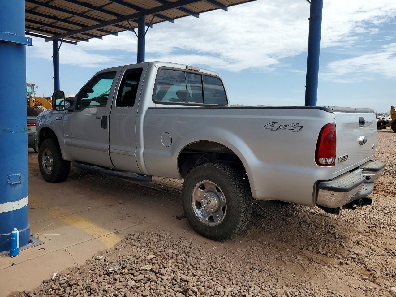 2006 Ford F250 Super Duty Silver vin: 1FTSX21P06EC63886