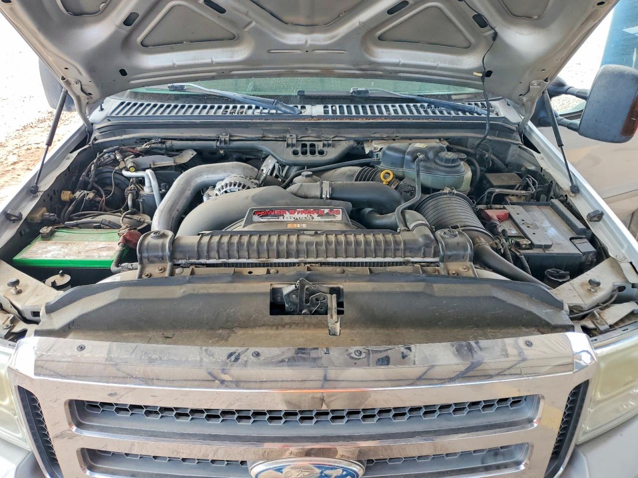 2006 Ford F250 Super Duty Silver vin: 1FTSX21P06EC63886