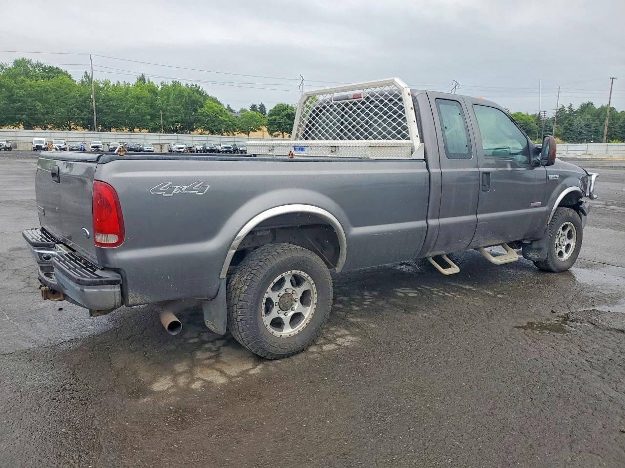 2006 Ford F250 Super Duty Gray vin: 1FTSX21P06ED40904