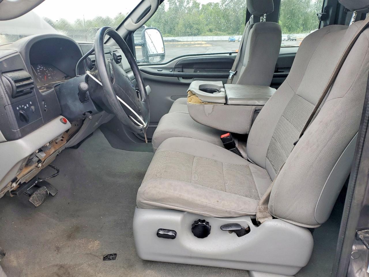 2006 Ford F250 Super Duty Gray vin: 1FTSX21P06ED40904
