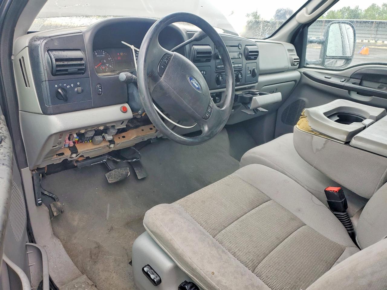 2006 Ford F250 Super Duty Gray vin: 1FTSX21P06ED40904