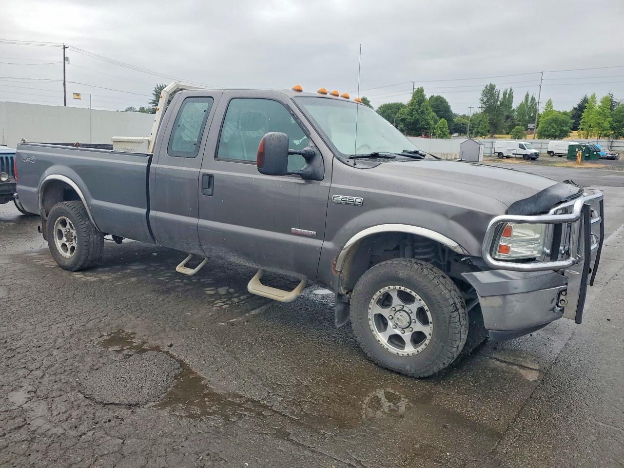2006 Ford F250 Super Duty Gray vin: 1FTSX21P06ED40904