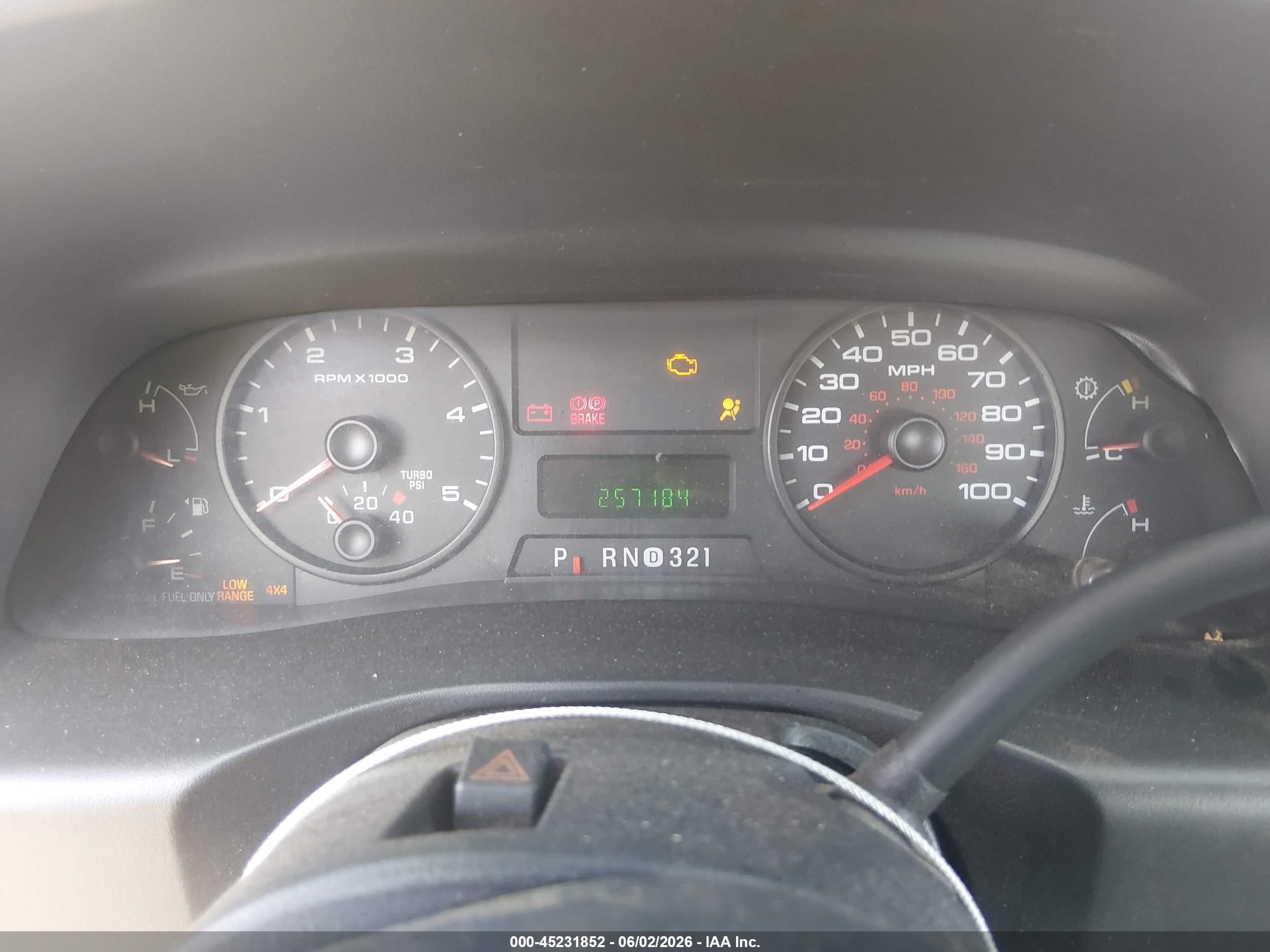 2006 Ford F-250 Lariat/xl/xlt Beige vin: 1FTSX21P16EC18441