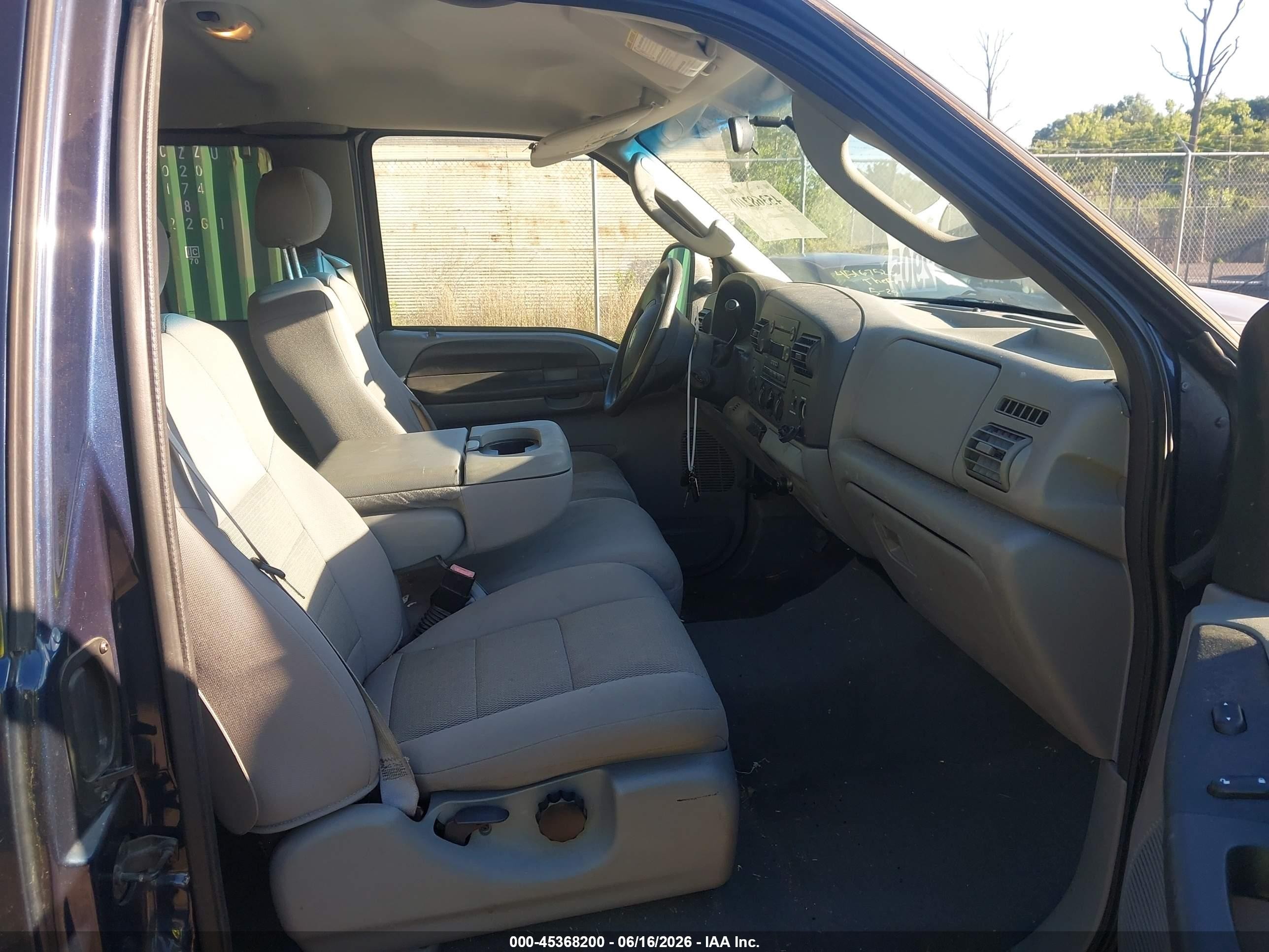 2006 Ford F-250 Lariat/xl/xlt Dark Blue vin: 1FTSX21P46ED93797