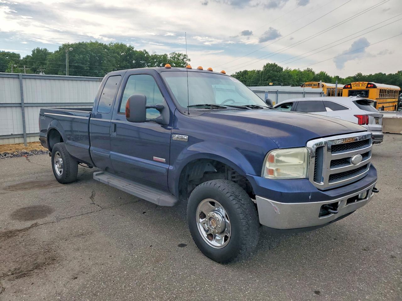 2006 Ford F250 Super Duty Синий vin: 1FTSX21P46ED93797